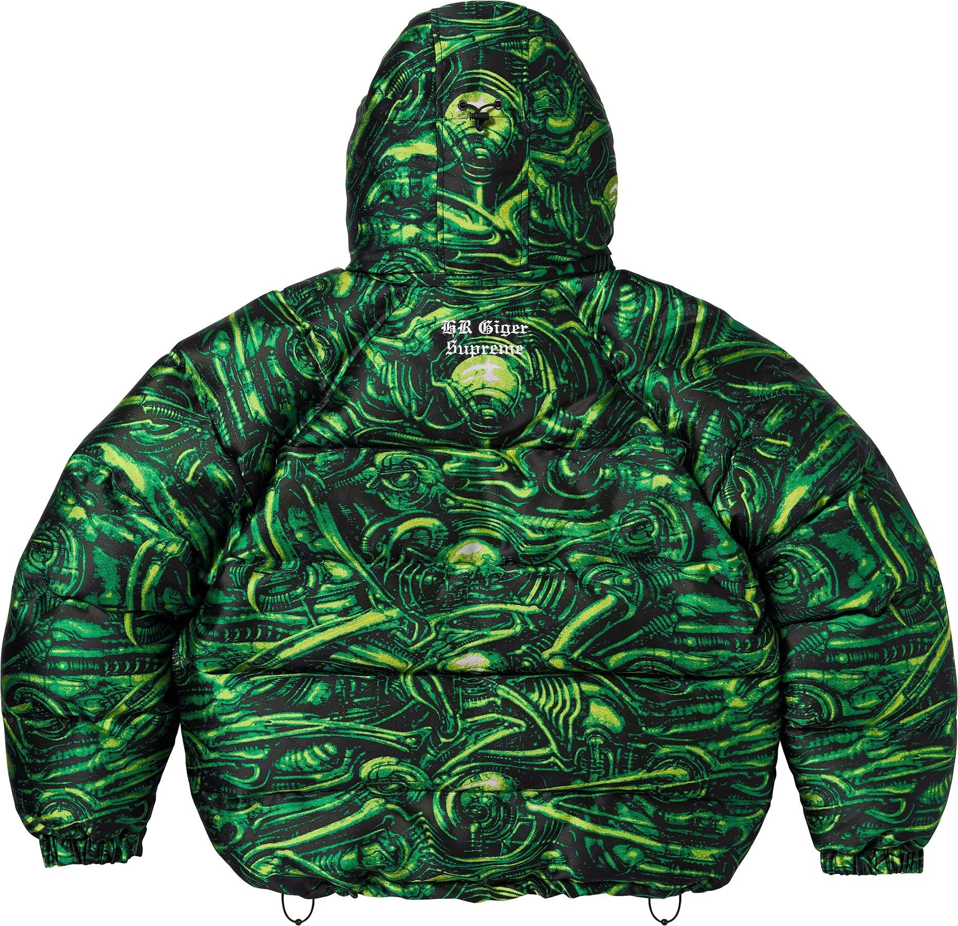 H.R. Giger Jacquard Down Puffer Jacket view 19